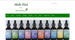 Desktop Screenshot of herbsfirst.com